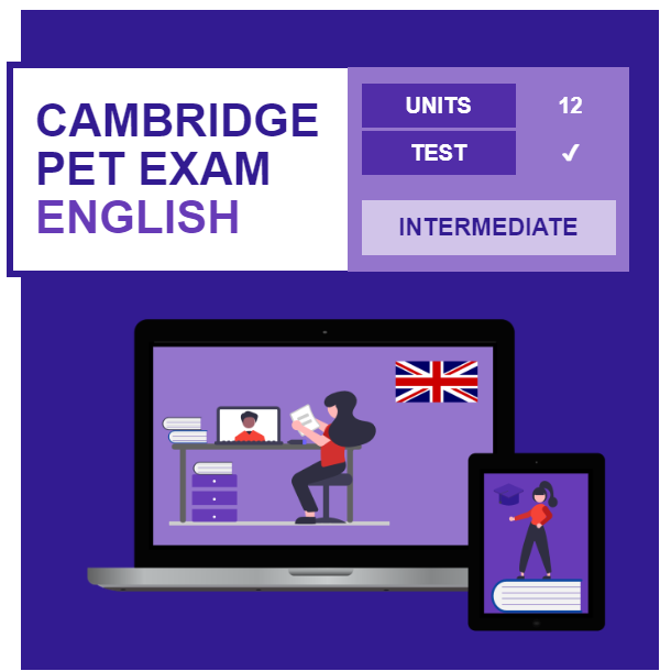 Intermediate Cambridge PET English